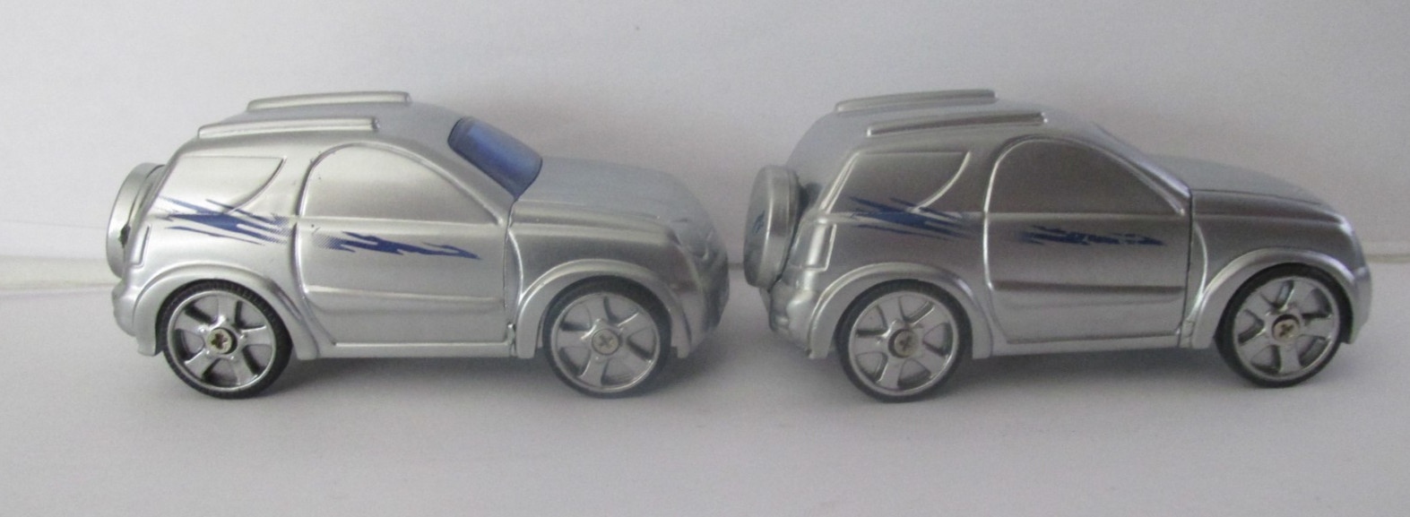 S Jeep Car New Old Stock Refillable 2004 Silver Blue