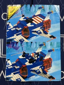 LEGO SYSTEM ICE PLANET DEEP FREEZE DEFENDER 6973 INSTRUCTION MANUAL RETIRED