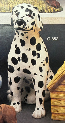 VINTAGE GEORGIES CERAMIC MOLD #852 DALMATIAN