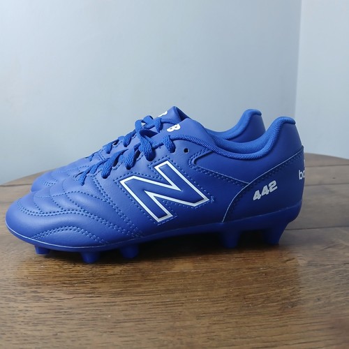 Botines de fútbol New Balance 442 V2 Academy FG - niños talla 3 - azules - terreno firme - Imagen 3 de 11