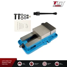 6 Inch Bench Clamp Lock Vise Without 360 Swivel Base Milling Machine CNC Vise