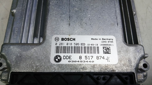 BMW F20 F22 F30 F36 N47N ENGINE CONTROL UNIT ECU KIT DDE 8517874 - Picture 3 of 7