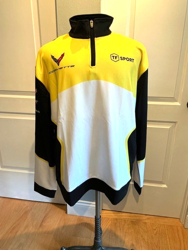 2025 CORVETTE RACING FACTORY TEAM CREWMEMBER LEMANS 24 HR & WEC RACE JACKETS XXL