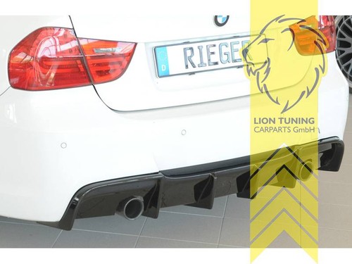 Rieger Heckansatz Heckspoiler Diffusor für BMW E90 E91 Limo Touring für M-Paket - Bild 5 von 9