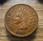 1880 Indian Head Cent - Actual Coin Shown - Free Shipping & Tracking INV#14