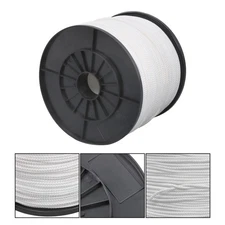 1/8" x 1000' Multipurpose Polypropylene Utility Rope Cord Line For Camping White