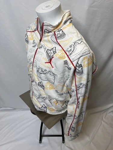 Air Jordan Nike Mens Full Zip 2006 Vintage Retro Jumpman Jacket Mars XL 207933 - Picture 4 of 7