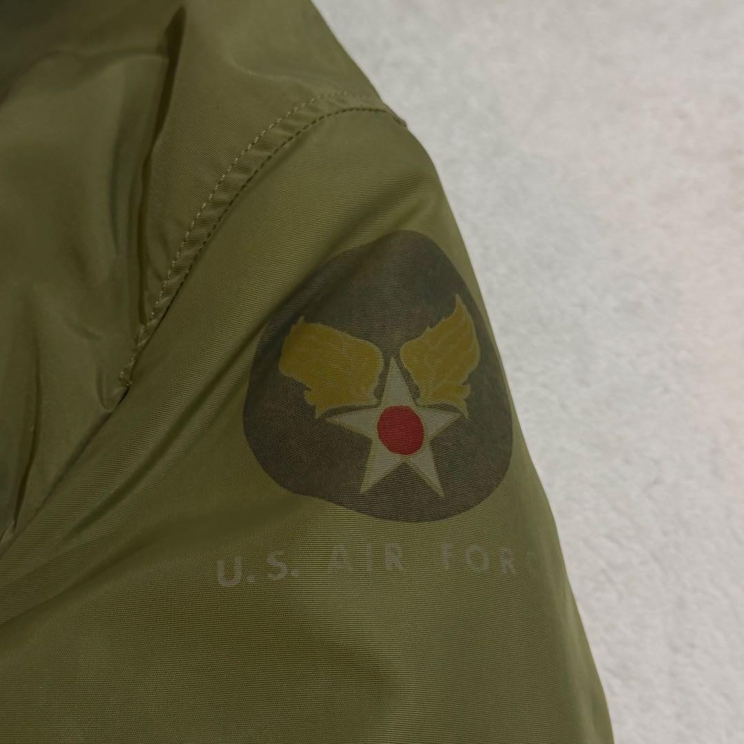 Buzz Ricksons B-15B Flight Jacket Collar Boa Khak… - image 13