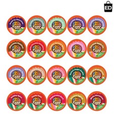 Flavored Decaf Coffee Pods Variety Pack Compatible with Keurig K Cups Brewers...