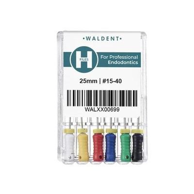 Waldent Professional H-File 25mm #15-40 - Photo 1/4