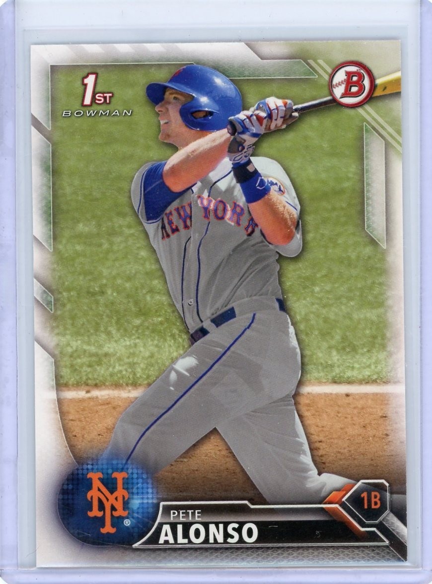 2016 Bowman Draft Pete Alonso 1st Prospect #BD-92 Mets