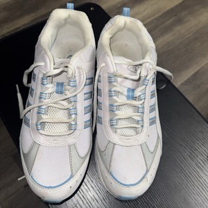 Athletic Works Joanie White/Blue Women's Sneakers Size 10