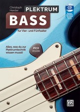 Plektrum Bass (Book CD), Christoph Herder, Bass Guitar Teaching, Printed Music
