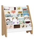 6-Tier Kids Bookshelf, Book Shelf for Kids Room, Sling Bookcase, Magazine and.