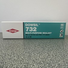 Dow&reg; Dowsil&trade; 732 RTV Multi-Purpose Silicone Sealant WHITE 90ml MIL-A-46106