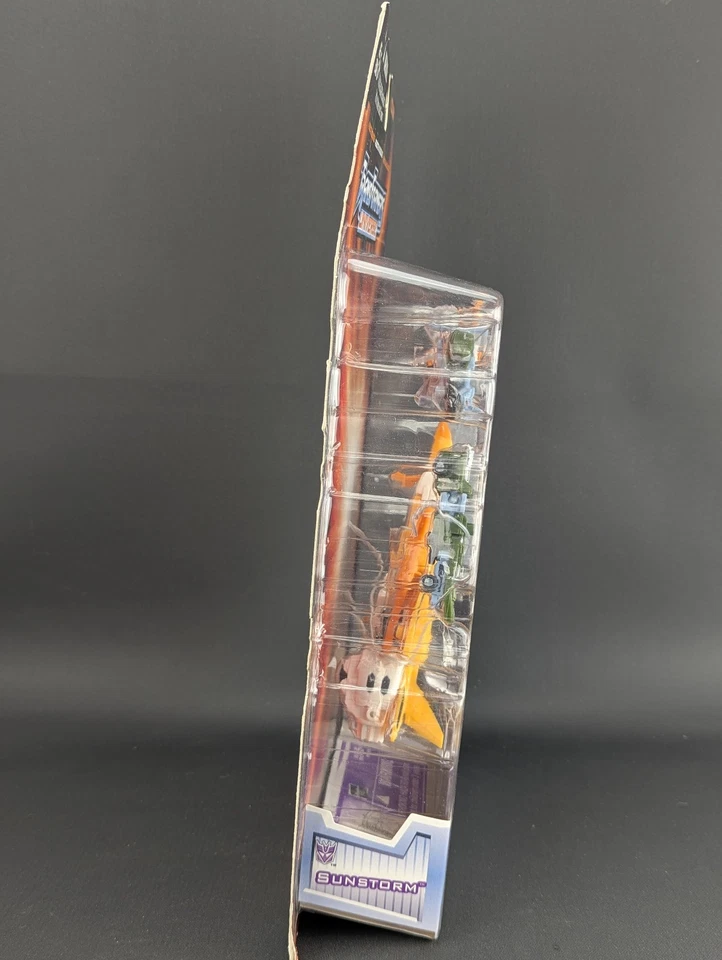 Transformers Universe 2003 Sunstorm SEALED Hasbro Minicon Walmart - Image 4 of 4