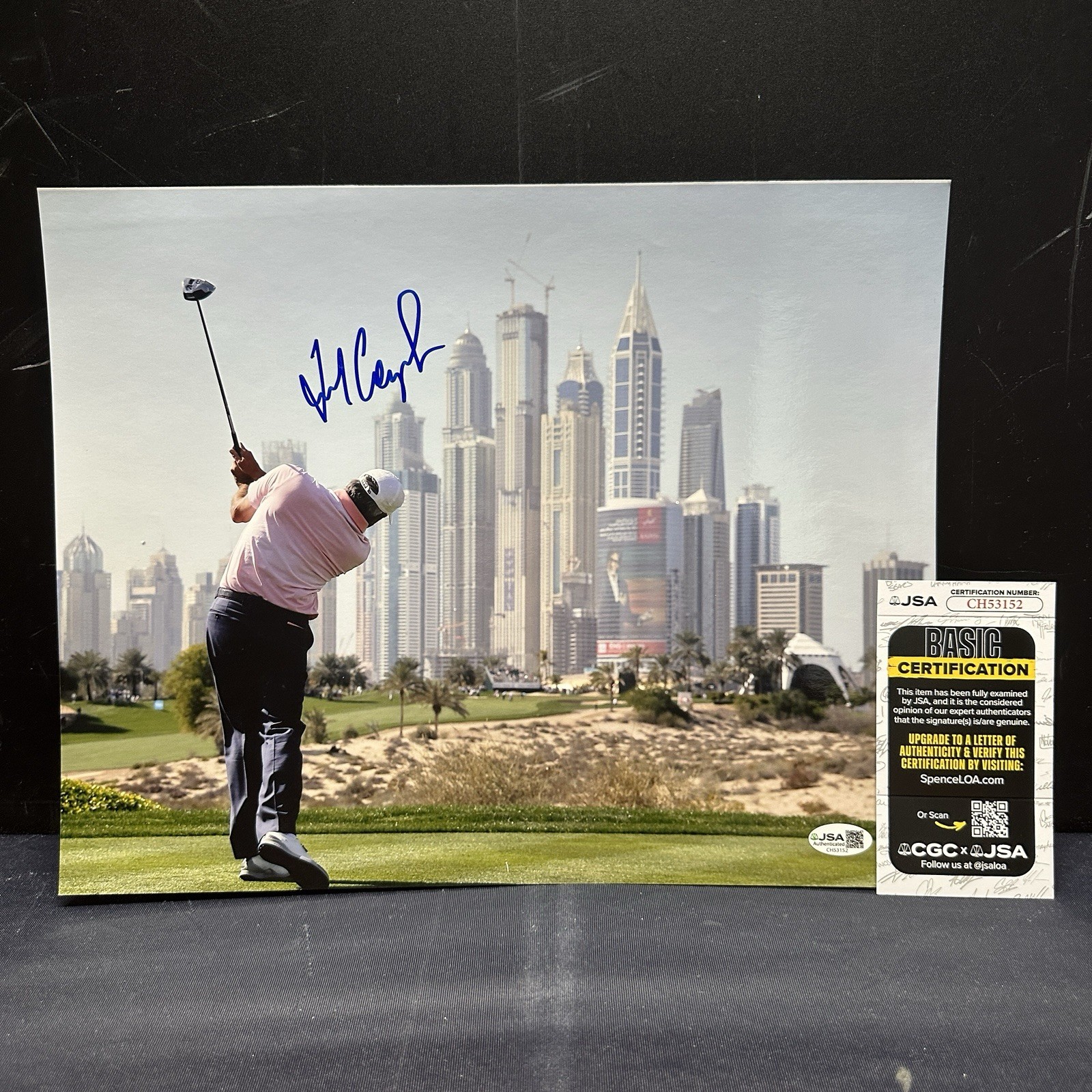 Fred Couples Autographed Signed Masters PGA GOLF 11x14 Photo Beckett BAS AUTO 