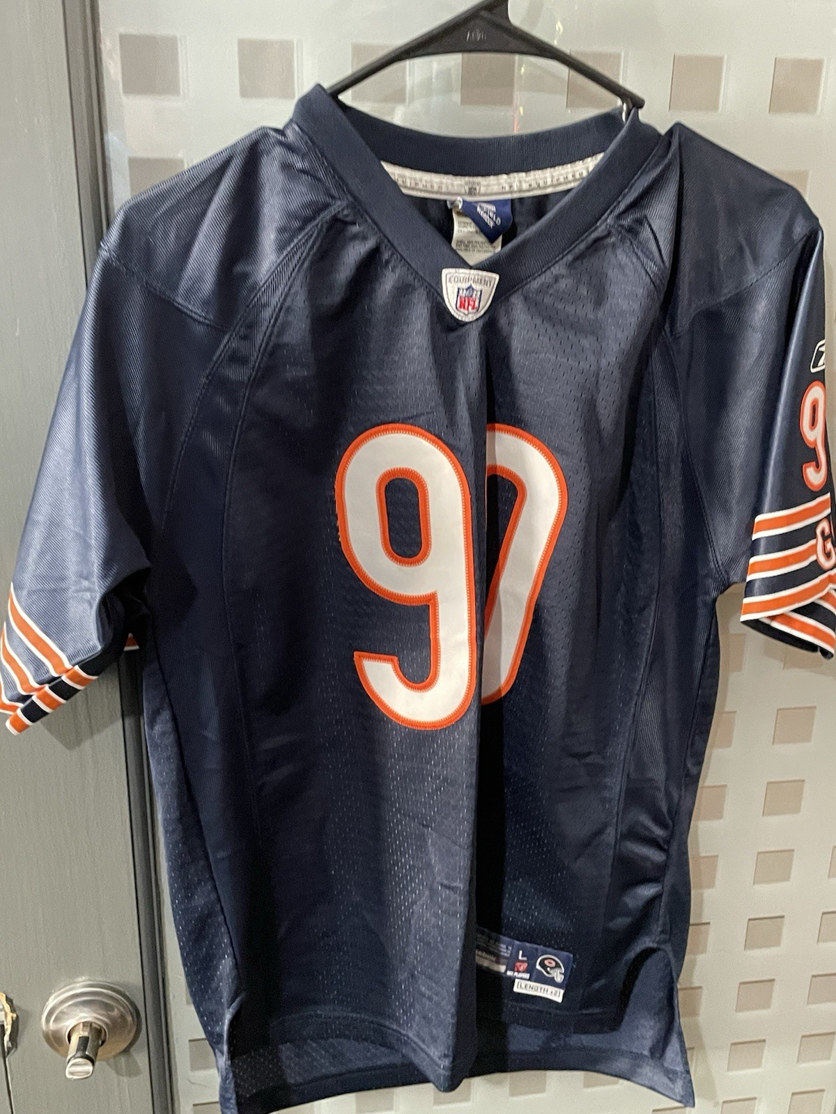 Julius Peppers #90 Chicago Bears Reebok On Field Jersey Size L
