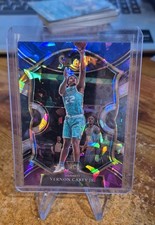 2020-21 Panini Select - Concourse Vernon Carey Jr. #92 Blue White Purple Cracked