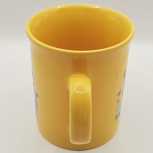 Vintage 1990's Kilncraft Cadbury’s Caramel Bunny Mug Yellow Take It Easy - Picture 4 of 9