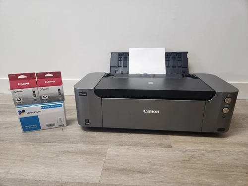 Canon PIXMA PRO-100 Inkjet Color Printer - Bundle w/ INK AND EXTRA CARTRIDGES