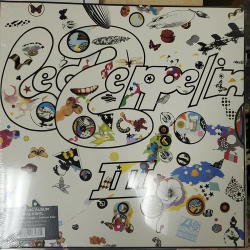 Led Zeppelin 3 Vinyl New 180 Gram LP Gatefold Remastered
