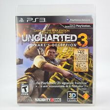 Uncharted 3 Drake's Deception PS3 Sony PlayStation 3 2011 Complete CIB Game Year