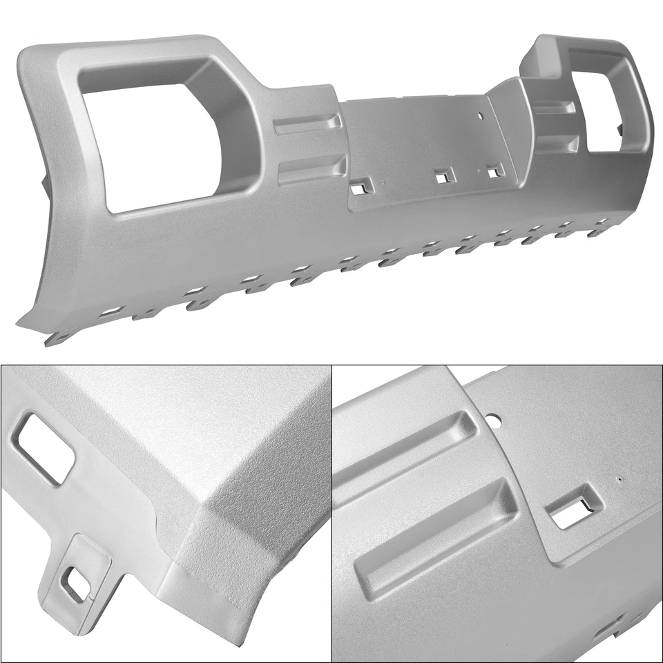 Front Lower Bumper Valance Panel Skid Plate For GMC Sierra 1500 2014-2015 - Imagem 3 de 4
