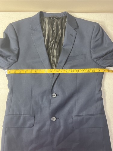 Giorgio Cosani Mens Navy Blue Single Breasted Sport Coat Size Chest 38 Length S - Picture 6 of 16
