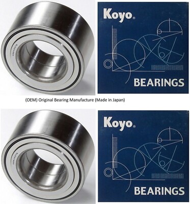 Front Wheel Hub Bearing OEM KOYO For TOYOTA MATRIX 09-13 2.4L/SIENNA 04-10 PAIR