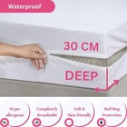 FULLY Zipped Waterproof Mattress Cover Deep Anti Bug Protector 4FT Double King