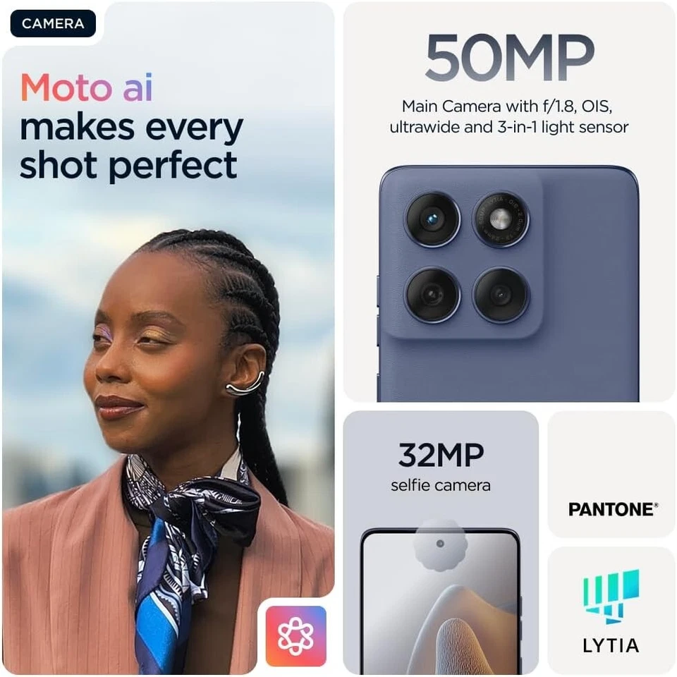 Motorola Edge 60 Fusion 5G 8GB+256GB - Dual SIM (Unlocked) - UK Version - Image 4 of 4