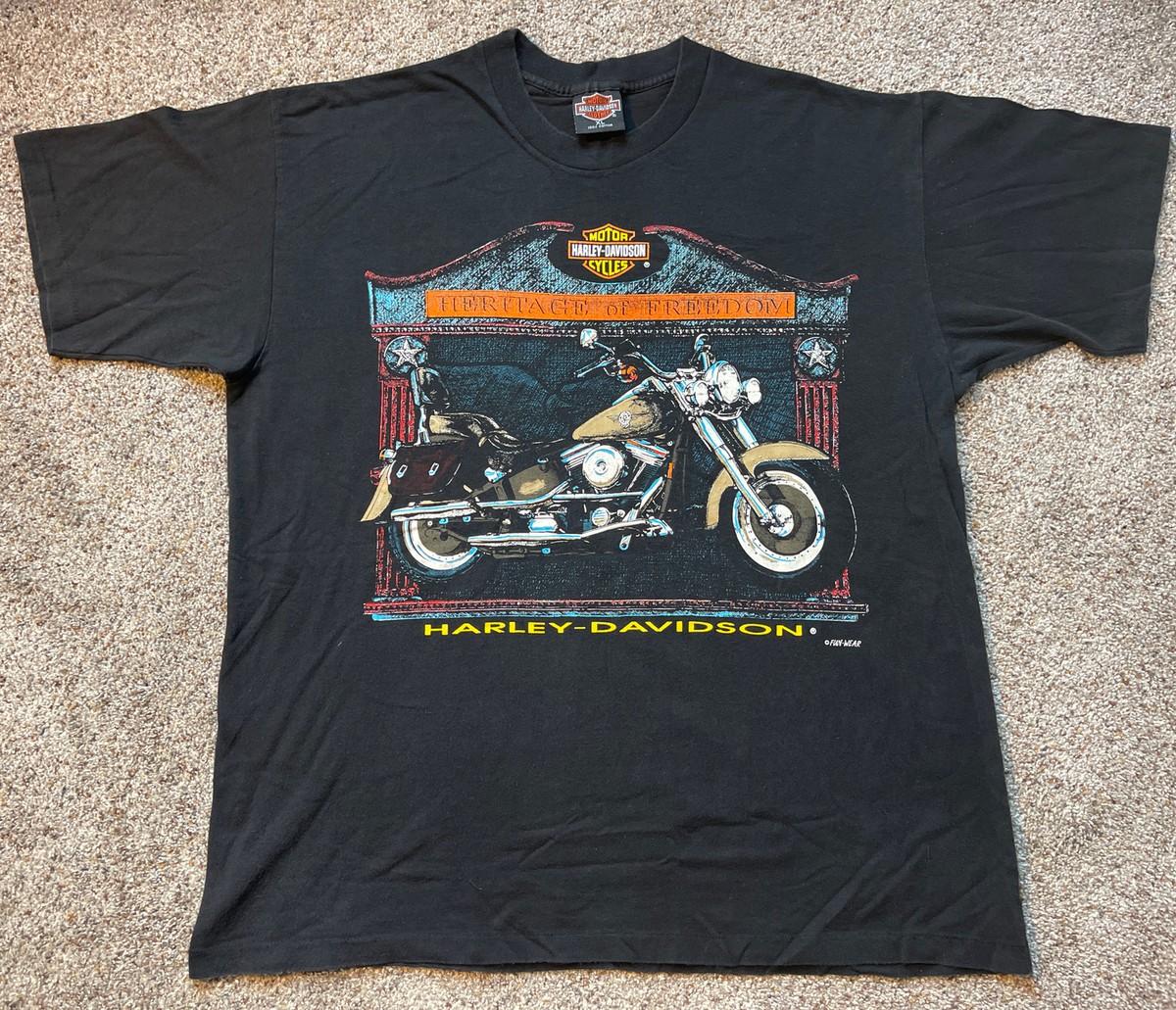 Vintage 90s Mens XL Harley Davidson Motorcycles Single Stitch T