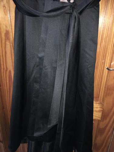 LADIES R&M RICHARDS BLACK SIZE 20 WEDDING OCCASION DRESS NEW GLITTER - Picture 7 of 22