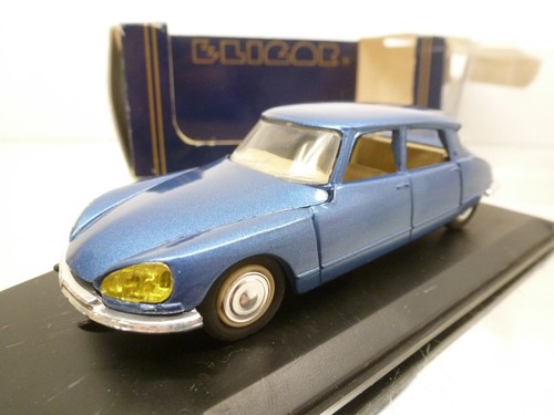 ELIGOR 1119 CITROEN DS21 1967 BERLINE - BLUE METALLIC 1:43 - GOOD IN BOX - Imagen 5 de 9