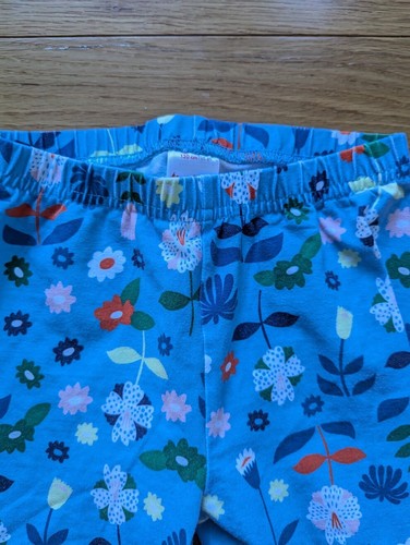 Lot of 2 pairs Hanna Andersson Capri Leggings Size 130 - Picture 2 of 4