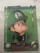 Original Nintendo Amiibo Karte Mario Sports Superstars Golf Baby Luigi NEU
