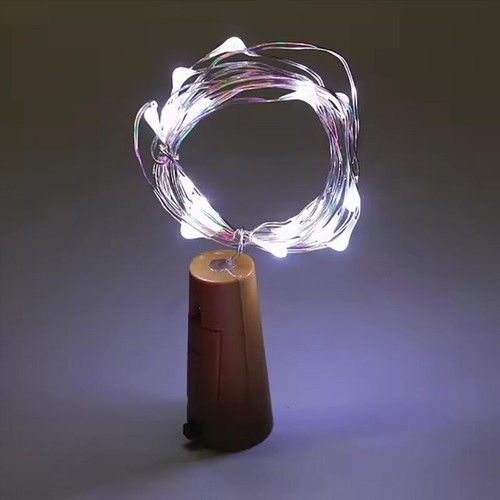 LED Fairy String Lights 1M 2M 3M Flexible Copper Wire For Bottle Cork DIY Decor - Picture 13 of 27