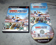 Summer Athletics Ultimate Challenge for Playstation 2 Complete / Fast Shipping!