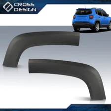 Pair Wheel Molding Fender Flares Driver & Passenger Fit For JEEP Renegade 15-21