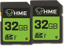 HME SDHC Cards, 32GB - 2 Pack HME-32GB-2PK