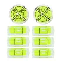 Small Bubble Spirit Level Square Levels Measuring Tool for Balancing Frame Mural