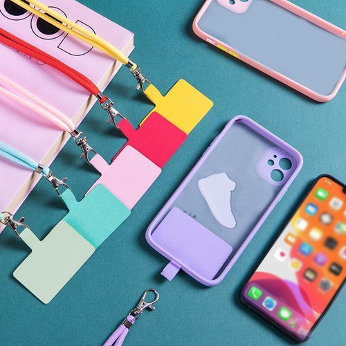 Cell Phone Lanyard Case Cover Holder Sling Necklace Strap Neck Cord Band Line - Photo 5 sur 26
