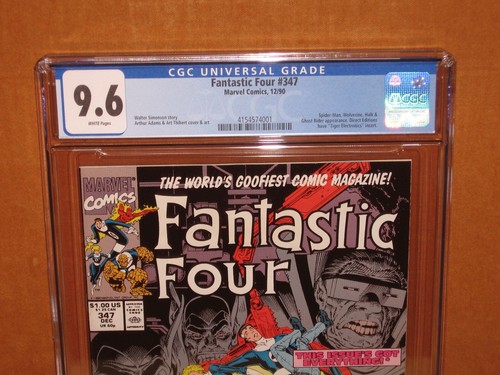 Fantastic Four 347 348 349 primeras impresiones CGC 9.6 9.6 9.8 Blanco pgs arco completo 24 píxeles - Imagen 5 de 24