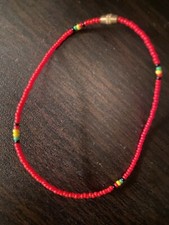 Girls african beaded bracelet