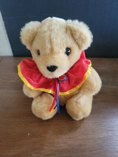 Small New Vintage Bear With Red Collar