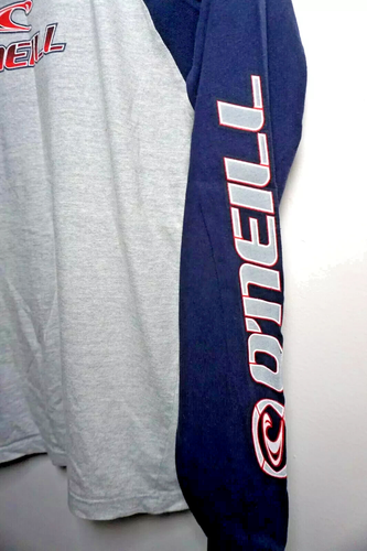 Vintage 90s Oneill Skate Surf Grunge Long Sleeve Shirt Medium Mens Made in USA - Picture 3 of 6