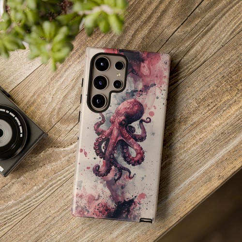 Purple Octopus Cephalopod Phone Case for iPhone, Samsung Galaxy, Pixel - 第 94/175 張圖片