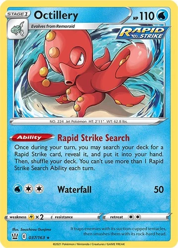 Octillery 037/163 Deck Exclusives
