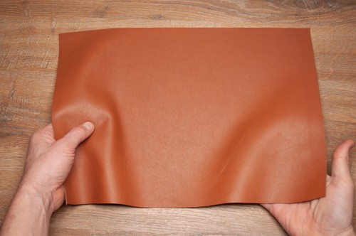 Full Grain Italian Leather Sheets 1.3-1.5 mm thick. Pre Cut Panels For Crafts - Picture 46 of 47